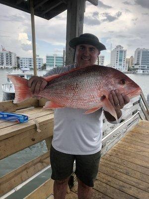 Red Snapper WIN on Viking Lady in Sarsota Florida