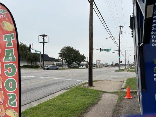 Intersection of Bedford Euless Rd & Hurstview