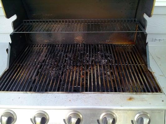 Prestige BBQ Cleaning - Grill cleaning_Before Cleaning