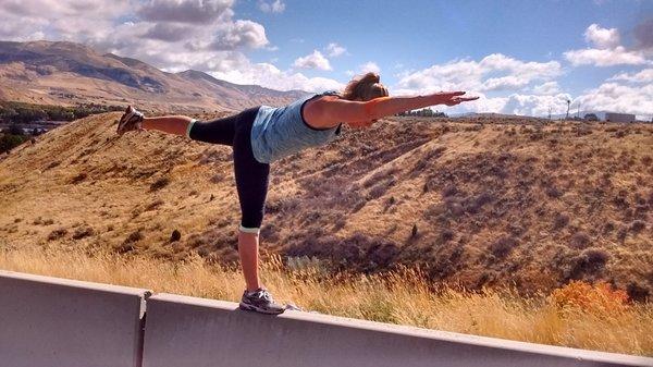 Take your Pilates session outside!