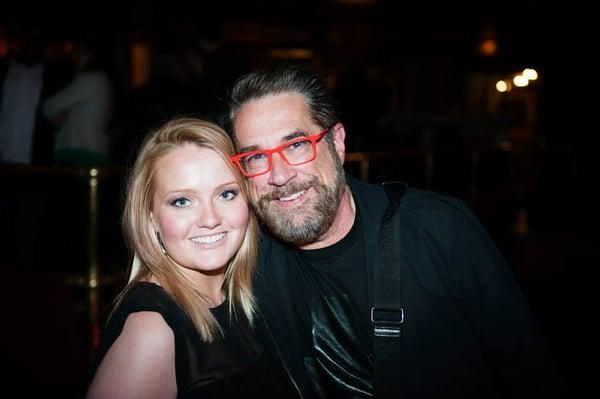 Anthony Marsalese and Heather Hill pose for the camera at one of Detroit's premiere fashion show's, Michigan F.A.S.H.