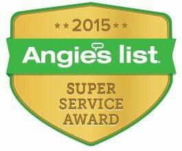 Angie List 2015 Super Service Award.  Huge thanks to our awesome employees and great customers!!