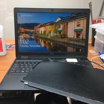 laptop dell screen repair in McAllen TX