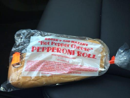 Road snacks .. Love pepperoni rolls