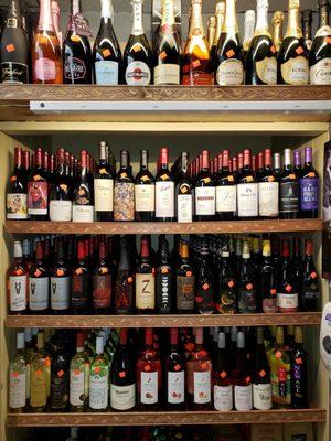 Our wine selection