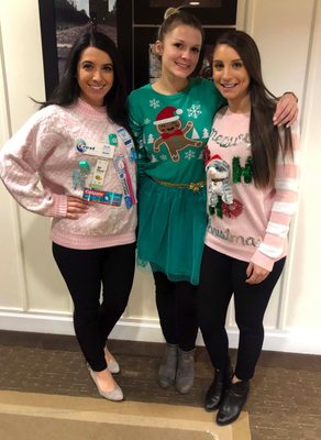 Happy Holidays! We love sharing with you our favorite ugly sweaters! #CountyDental #Dentist #UglySweater #YorktownHeightsNY #Holidays