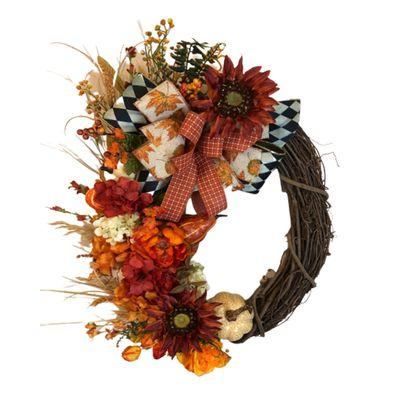 Fall Grapevine Wreath