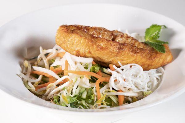 Salmon Vermicelli Bowl