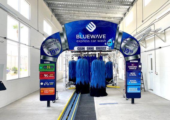 BlueWave Express Car Wash - Now Open in McAllen, TX