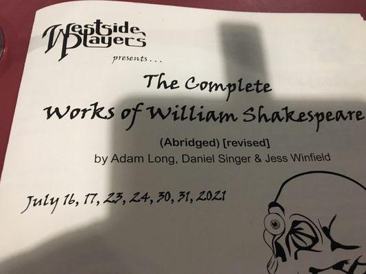 The complete works of shakespear