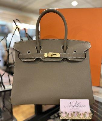 Hermes Epsom Birkin Sellier 30 Etoupe