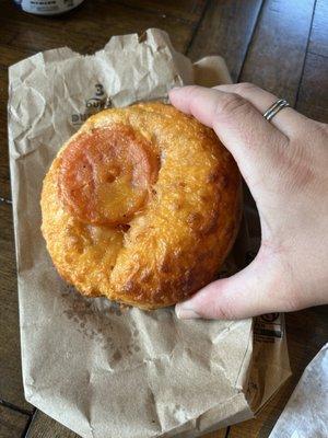 "Jersey Bagel"- bagel with cheese and tomato