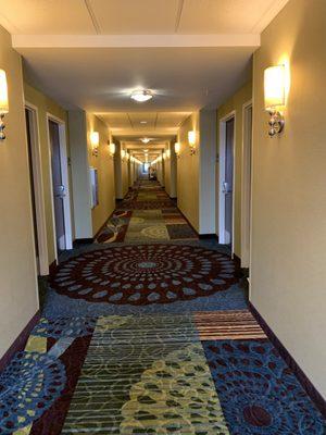 Hotel hallway