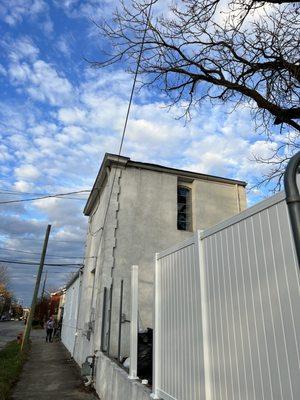 Chimney removal after picture