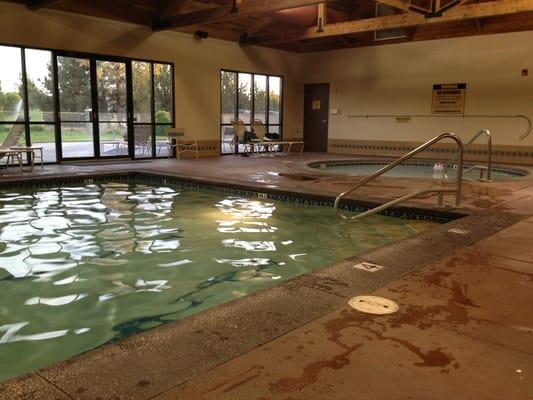 Indoor pool and wading pool