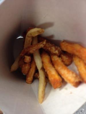 My combo fries...ugh.