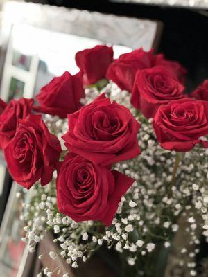 Red roses