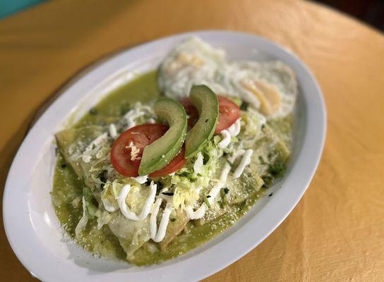 Enchiladas Suizas