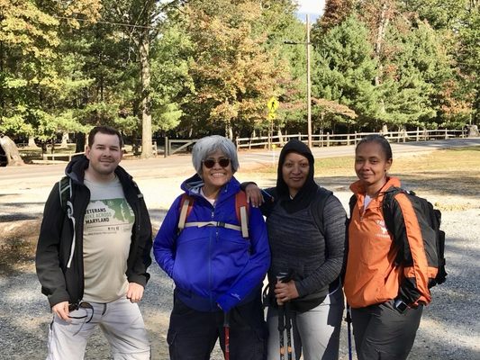 Another section of Mid-Atlantic Hiking Groups Veterans Hike Across Maryaland (VHAM)