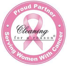 We offer free cleanings for women undergoing treatment for cancer, through the  "Cleaning for a Reason" foundation