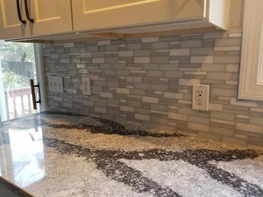 Custom Backsplash