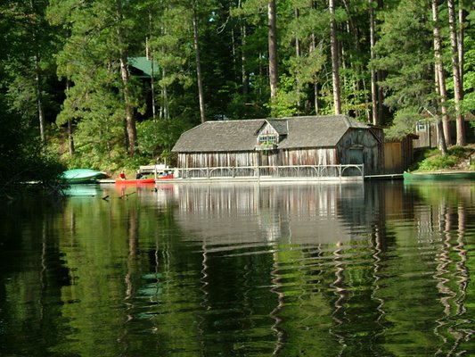 Historic boat houses.