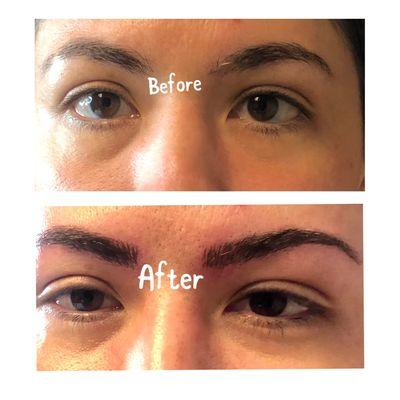 Get your eyebrows Microblading today call me (801)608-8115  %50 off for Mother's Day special price .