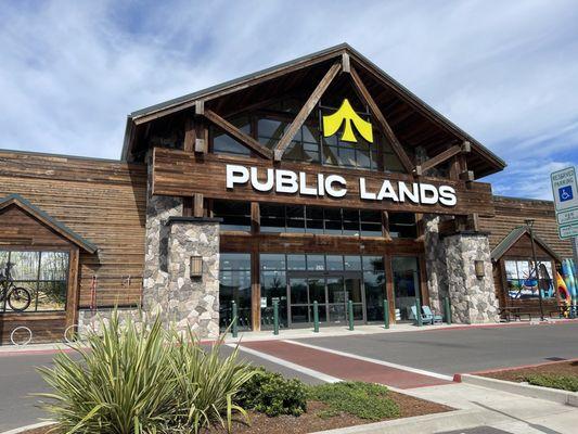 Public Lands storefront in Medford, OR.