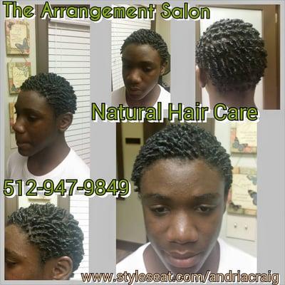 Natural Hair / Comb twists