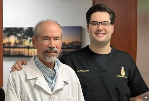 Dr John Chulick Jr and Dr JP Chulick