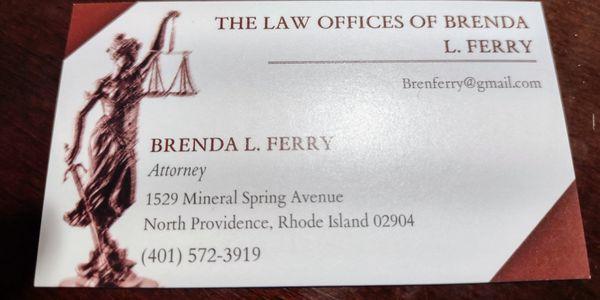 Call the Law Office of Brenda L. Ferry at 401 572-3919.  Excellent divorce attorney. Professional, compassionate and reasonably priced.