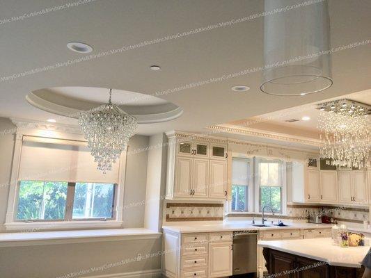 Roller Shades for kitchen