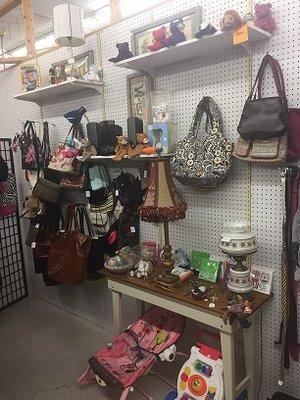 Purses, Lamps, odds and ends