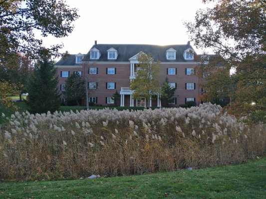 View of our building from the front.