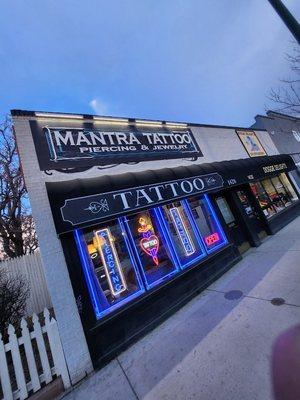 MANTRA TATTOO SHOP  FRONT