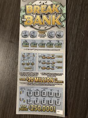 My first Oklahoma scratcher!