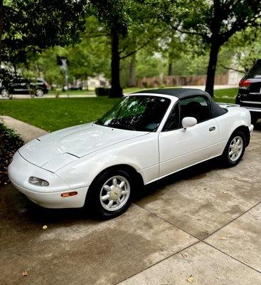 91 Mazda Miata detail! Mobile detail