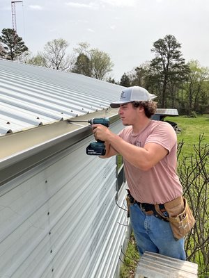 Gutter installation in Kannapolis N.C.