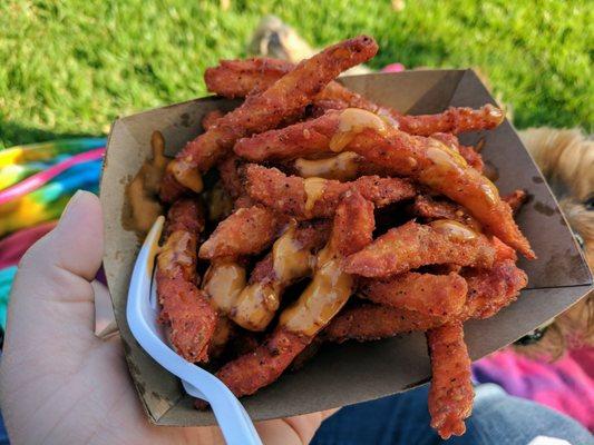 Chili Sesame Fries ($5)