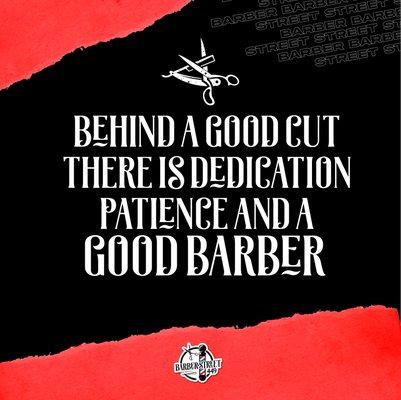 Barbers do it better