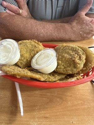 Fried green tomatoes