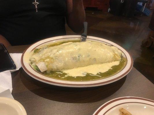 Carne asada burrito