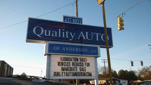 Quality Auto of Anderson LLC