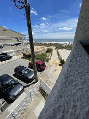 1st floor balcony