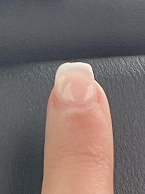 The drilled nail