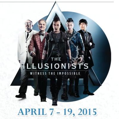 The Illusionists is presented by Dallas Summer Musicals April 7-19, 2015 at Music Hall at Fair Park!