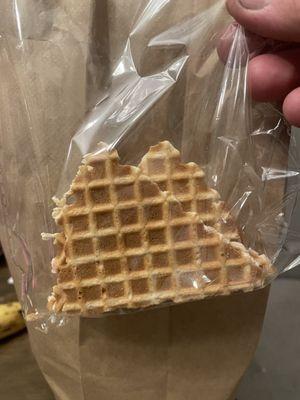 Waffle chips