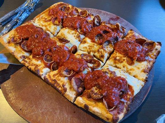 Detroit-style pizza!