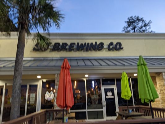 Entrance to SJ Brewing Company, Yulee