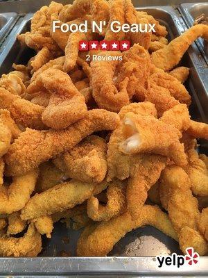 Incredible fried fish filets